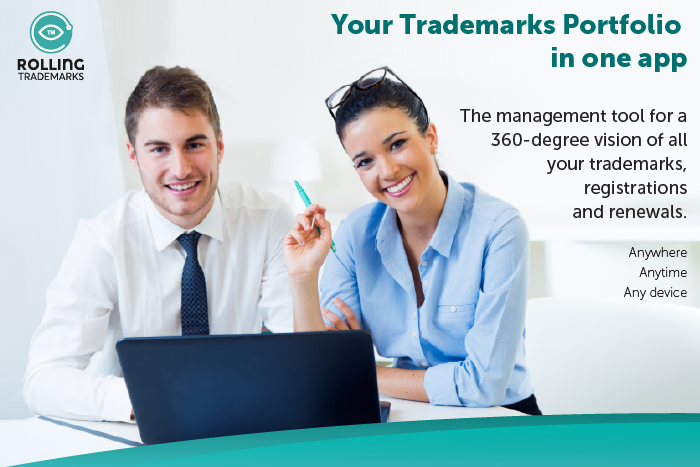 screenshot of Rolling Trademarks